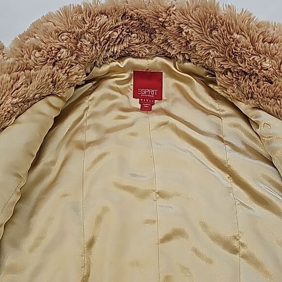 - Esprit vintage faux Shearling jacket size S - Picture 6 of 9